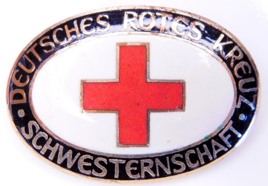 German WWII Red Cross Rotes Kreuz Badge