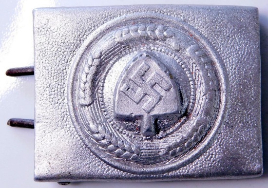 German WWII RAD Labor Korps EM Belt Buckle