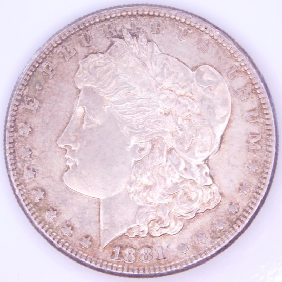 Morgan Silver Dollar Coin, 1881