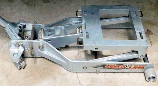 Crew Line 1,500 lb Aluminum Motorcycle Jack