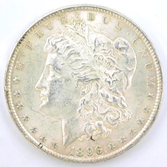 1896 Morgan Silver Dollar Coin