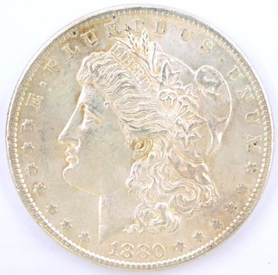 1880 Morgan Silver Dollar Coin