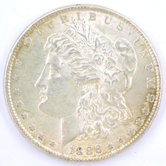 1886 Morgan Silver Dollar Coin