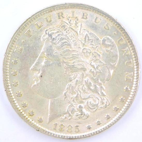 1885 Morgan Silver Dollar Coin