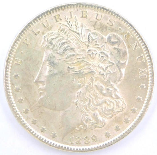 1889 Morgan Silver Dollar Coin