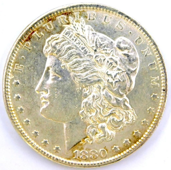 1880 Morgan Silver Dollar Coin