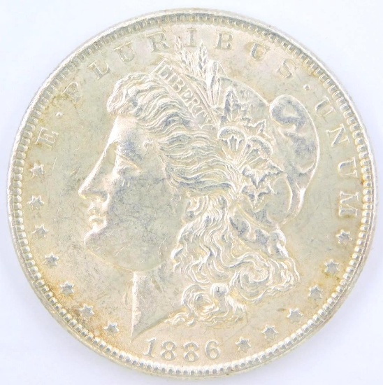 1886 Morgan Silver Dollar Coin