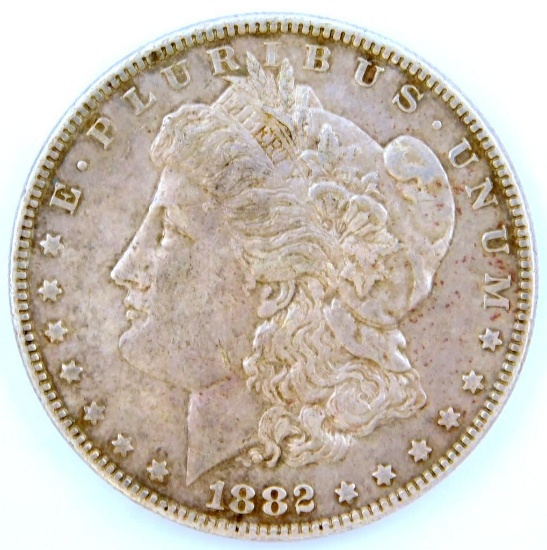 1882 Morgan Silver Dollar Coin