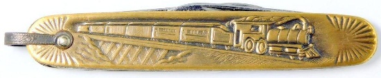 Vintage Colonial Train Pocket Knife