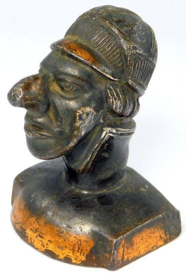 Antique Salesman Sample Cast Bronze Paperweight