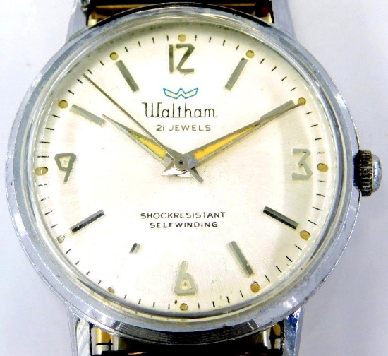 Waltham Men's 21 Jewels Vintage Wristwatch