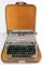 Remington Quiet-Riter Miracle Tab Vintage Typewriter w/Case