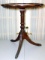 Mahogany Pie Crust Edge Side Table