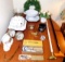 Grouping of Decorative Pieces Including 'New Gem' Ice Cream Scoop
