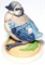 Boehm Baby Blue Jay No. 436 Porcelain Figurine