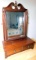 Dresser-top Shaving Mirror w/ Two Drawers