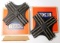 Lionel O Gauge Crossings No. 020 w/Boxes, Two (2)