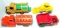 Grouping Tekno, Lesney and Dinky Toys Service Vehicles, (4)