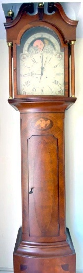 Henry Ford Museum "Jacob Eby" Federal Style Tall Case Clock