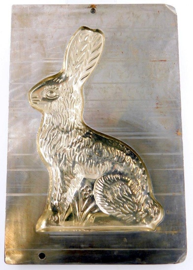 Vintage Large Easter Bunny Rabbit Ice Cream Chocolate Mold