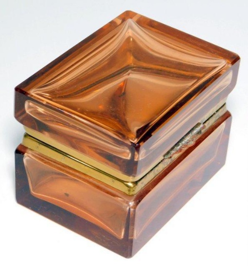 Glass Trinket Box