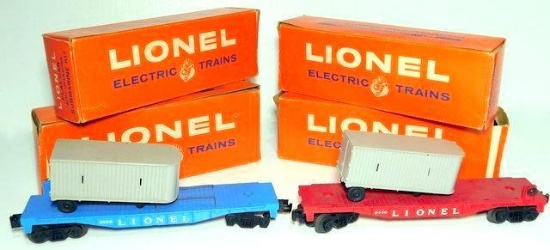 Lionel Flatcar Grouping, (2)