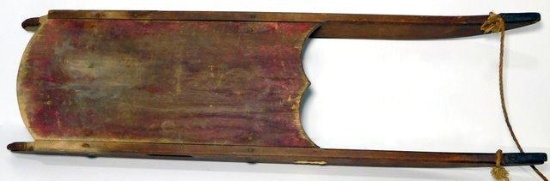 Antique Wooden Snow Sled