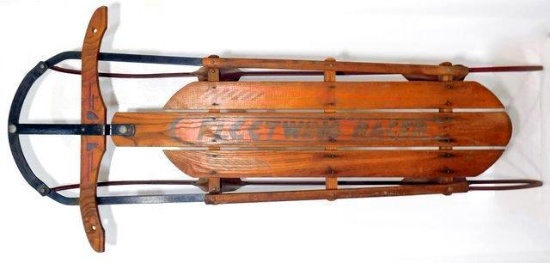 Vintage Fleetwing Racer Snow Sled