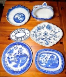 Grouping of Various Porcelain Dining and Serving Pieces, (7)