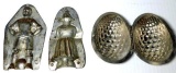 Grouping of Antique Chocolate Molds