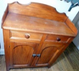 Antique Jelly Cupboard with Metal Hardware