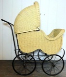 Antique Wicker Pram