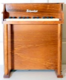 Vintage Wooden Schoenhut 25-Key Upright Toy Piano