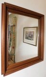 Large Framed Decorative Rectangular Mirror