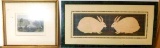 Framed Artwork Grouping, (3)