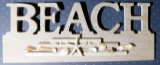 Grouping of Beach Decorative Items