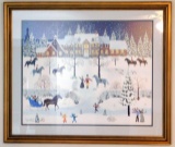 Cate Mandigo Signed and Numbered Print, Home From the Hunt