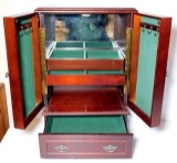 Dresser-top Jewelry Box and Vanity Accessories