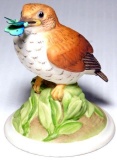 Boehm Baby Wood Thrush No. 444, Porcelain Figurine