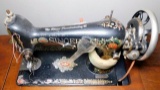 Antique Singer Treadle Sewing Machine w/ Cabinet & Drawers, 1921