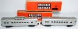 Lionel Trains Clifton Vista-Dome Car No. 2432 and Mooseheart Observation Car No. 2436 w/ Boxes