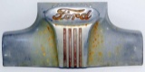 1946 Ford Coupe Chrome Center Hood Ornament Upper Grill Emblem FoMoCo OEM