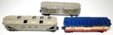 O Gauge Postwar Lionel Train Cars, Three (3)