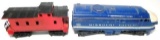 KMT Missouri Pacific Diesel Locomotive and Red Caboose