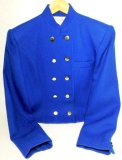 Jones New York 100% Wool Misses' Blue Jacket