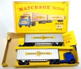 Lesney Matchbox Major Pack M-9 Inter-State Double Freighter Cooper-Jarret w/ Box