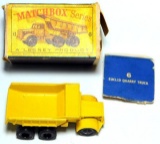 Matchbox by Lesney No. 6 Euclid Quarry Truck w/ Box