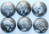 Grouping of Ford Dog Dish Hubcaps, (9)