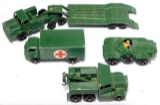 Grouping of Lesney Matchbox Military Vehicles, (4)