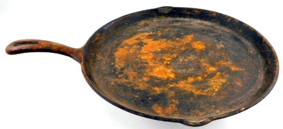 Griswold Cast Iron Small Logo Round Skillet Griddle, 109